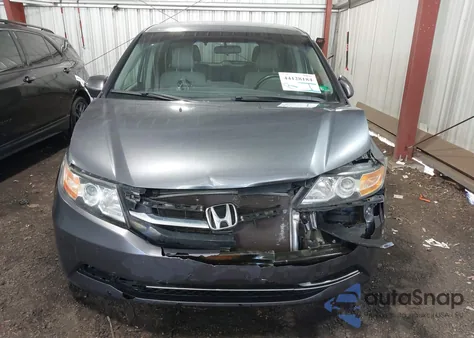 2015 Honda Odyssey Ex z USA, uszkodzony, nr VIN 5FNRL5H46FB002526